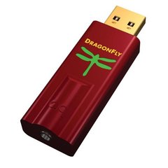 USB ЦАП-усилитель AUDIOQUEST DRAGONFLY DAC RED