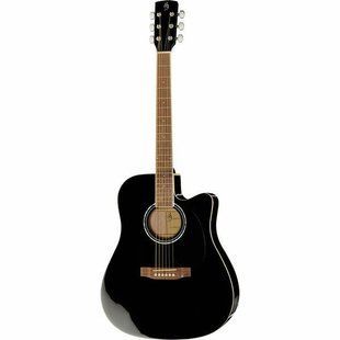 Акустическая гитара Harley Benton CLD-60SCE BK Custom Line