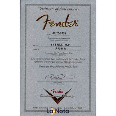 Електрогітара Fender 61 Strat TCP RW AOLW