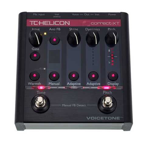 Вокальный процессор TC-Helicon VoiceTone Correct XT купить в  интернет-магазине LaNota