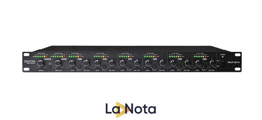 Микшерный пульт Denon PRO SPLIT MIX 6