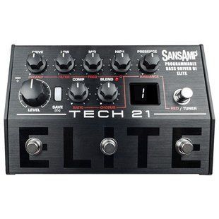 Гитарная педаль Tech 21 SansAmp Prog Bass Driver Elite