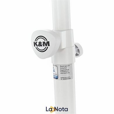 Стійка для акустичної системи K&M 214/6 Speaker Stand Alu White