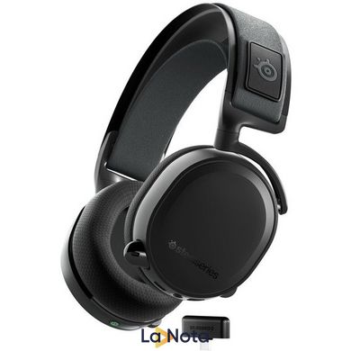 Навушники з мікрофоном SteelSeries Arctis 7+ Black (61470)