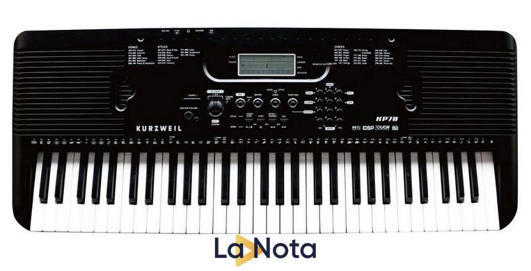 Синтезатор Kurzweil KP70, Чорний