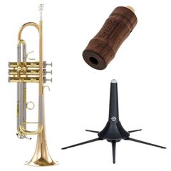 Труба Thomann TR 400 G Bb-Trumpet Set
