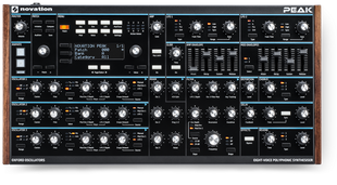 Аналоговый синтезатор Novation Peak, Черный