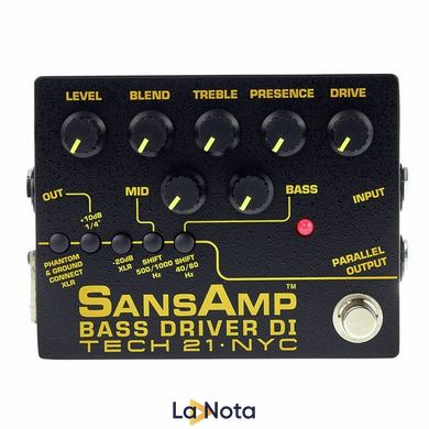 Гитарная педаль Tech 21 SansAmp Bass Driver DI V2