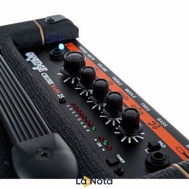 Комбопідсилювач Orange Crush Bass 25 Black
