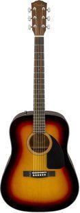Акустическая гитара Fender CD-60 DREAD V3 Sunburst