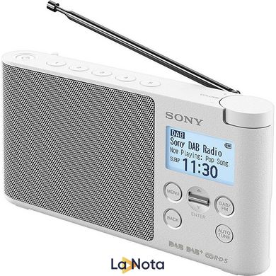 Портативний радіоприймач Sony XDR-S41D White