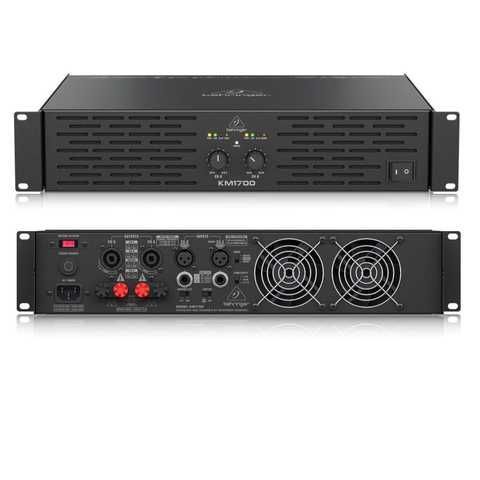 Підсилювач потужності Behringer KM1700 купити в інтернет-магазині