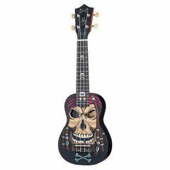 Укулеле Harley Benton DOTU UKE-S Pirate Skull