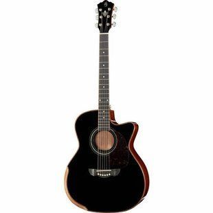 Акустическая гитара Harley Benton CLG-650SM-CE BK SolidWood