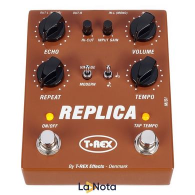 Гитарная педаль T-Rex Replica Stereo TAP Delay