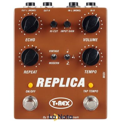 Гитарная педаль T-Rex Replica Stereo TAP Delay