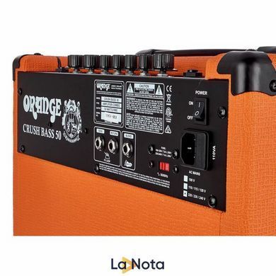 Комбопідсилювач Orange Crush Bass 50