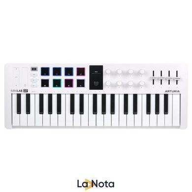MIDI-клавіатура Arturia MiniLab 37 White