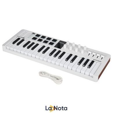 MIDI-клавіатура Arturia MiniLab 37 White