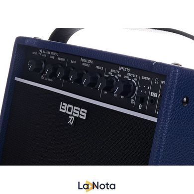 Комбопідсилювач Boss Katana Mini X Blue LTD