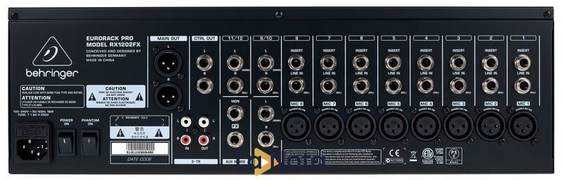 Микшерный пульт Behringer RX1202FX V2