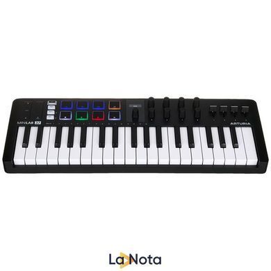 MIDI-клавіатура Arturia MiniLab 37 Black