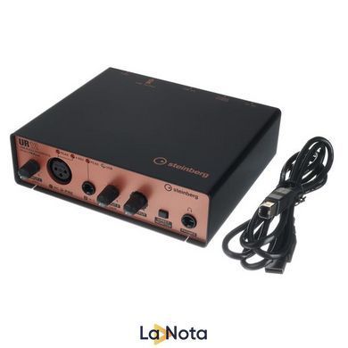 USB аудиоинтерфейс Steinberg UR12 Black