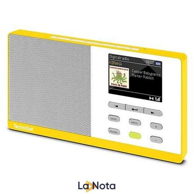 Портативний радіоприймач TechniSat DigitRadio Kira 1 Yellow