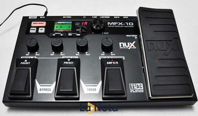 Гітарний процесор ефектів NUX MFX-10