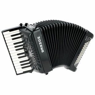 Акордеон Hohner Bravo II 60 Black silent key