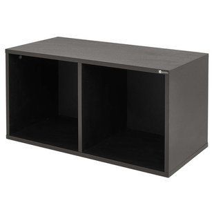 Полка для виниловых пластинок Fun Generation Vinyl Shelf Two Black