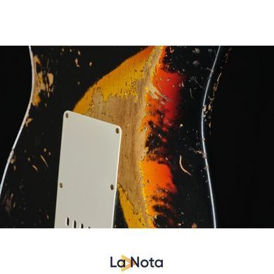 Електрогітара Fender Roasted '61 Strat ABLK/3TSB