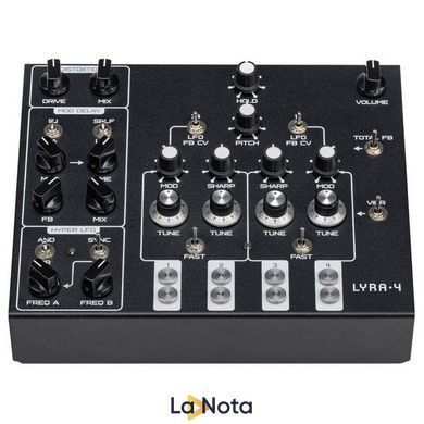 Аналоговый синтезатор SOMA Lyra-4 Black
