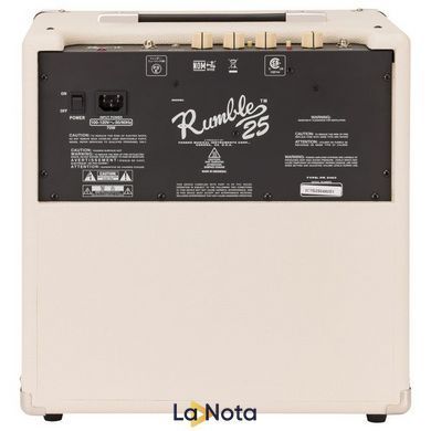 Комбоуcилитель Fender Rumble 25 V3 Ivory