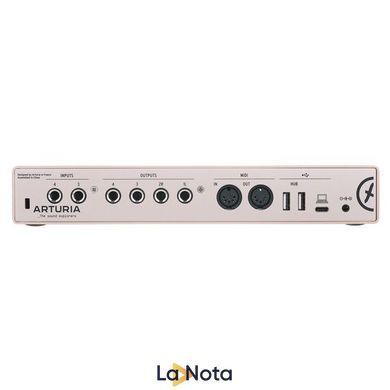 USB аудіоінтерфейс Arturia MiniFuse 4 Champagne