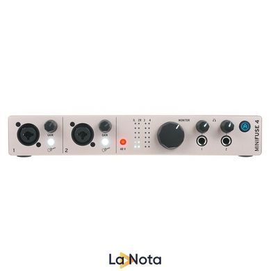 USB аудіоінтерфейс Arturia MiniFuse 4 Champagne