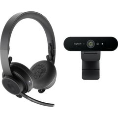 Навушники з мікрофоном Logitech Pro Personal Video Collaboration Kit (991-000309)