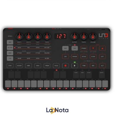 Аналоговый синтезатор IK Multimedia Uno Synth, Черный