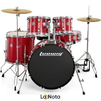 Ударная установка Ludwig Accent Drive 5pc Red