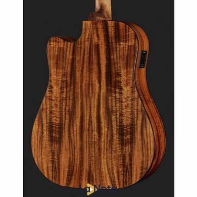 Акустическая гитара Harley Benton CLD-15CE Flame Koa Exotic