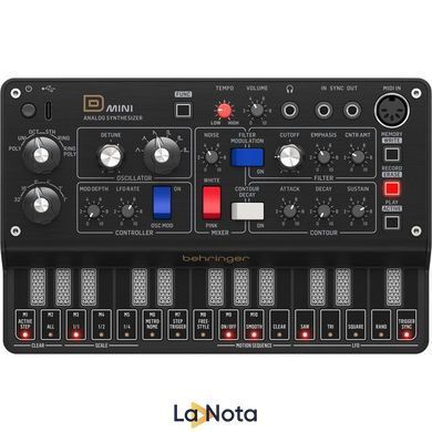 Аналоговый синтезатор Behringer D Mini