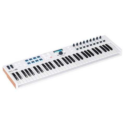 ARTURIA KeyLab Essential 61 MK2 ホワイト MIDI-клавиатура Arturia Keylab Essential 61 купить в интернет