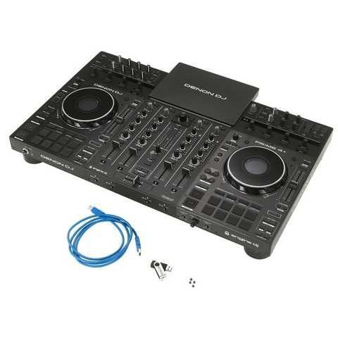 DJ контроллер Denon DJ Prime 4+ купить в интернет-магазине LaNota