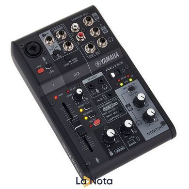 Мікшерний пульт Yamaha AG03 MK2 BK