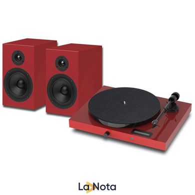 Програвач вінілових дисків Pro-Ject Juke Box E1 HiFi Set red