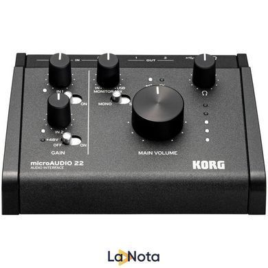 USB аудіоінтерфейс Korg microAUDIO 22