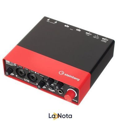 USB аудиоинтерфейс Steinberg UR22C Red