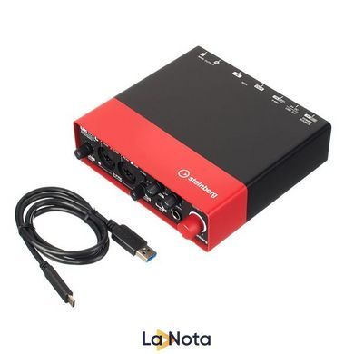 USB аудиоинтерфейс Steinberg UR22C Red