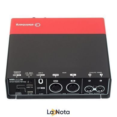 USB аудиоинтерфейс Steinberg UR22C Red