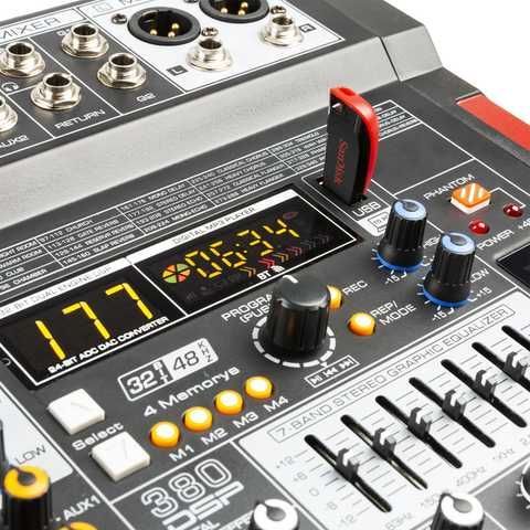 Мікшерний пульт Power Dynamics PDM-T804 купити в інтернет-магазині